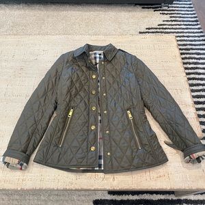 Quilted Burberry Coat
